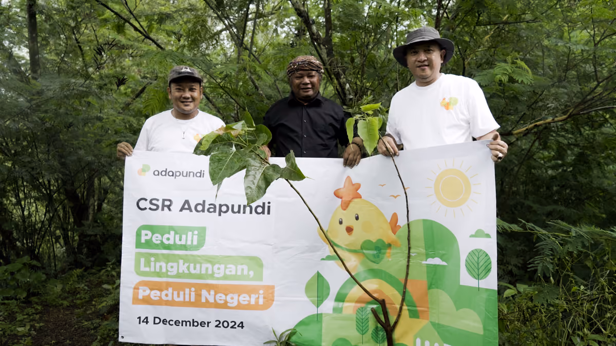 Peduli Lingkungan, Peduli Negeri: CSR Pertama Adapundi di Lereng Gunung Muntilan, Jawa Tengah
