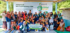 Gambar untuk HUT ke-8, Adapundi Gelar CSR #BeraniWujudkan untuk Bumi Tanam 888 Mangrove dan Donasi Perahu